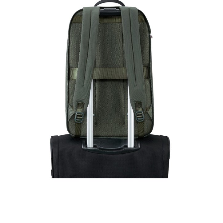 Samsonite PARALUX BT 2-1 travel backpack olive